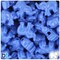 BeadTin Periwinkle Opaque 25mm Elephant Plastic Pony Beads (24pcs)